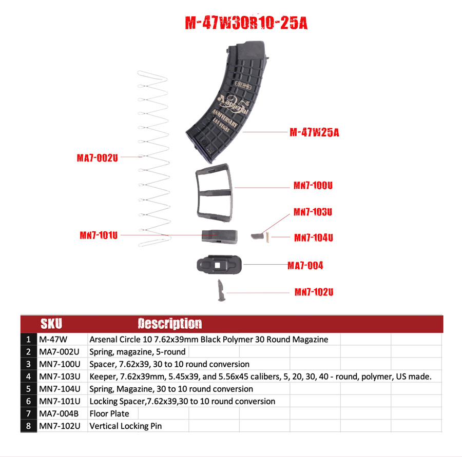 arsenal ak magazine