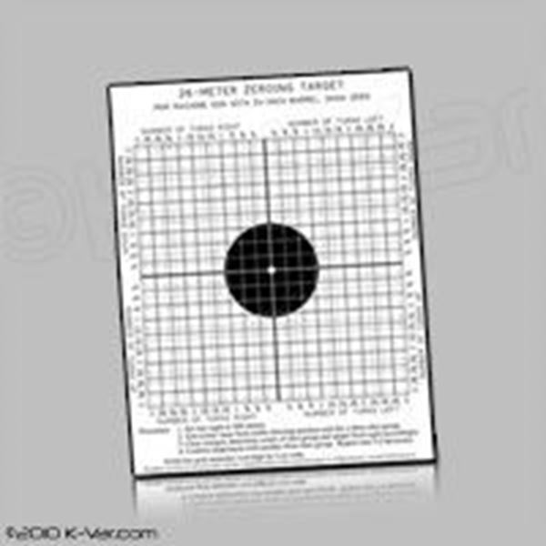 Picture of A pack of 30 targets for AK, AKS-74U, AK-102, RPK, and PKM. 6 targets of each type.