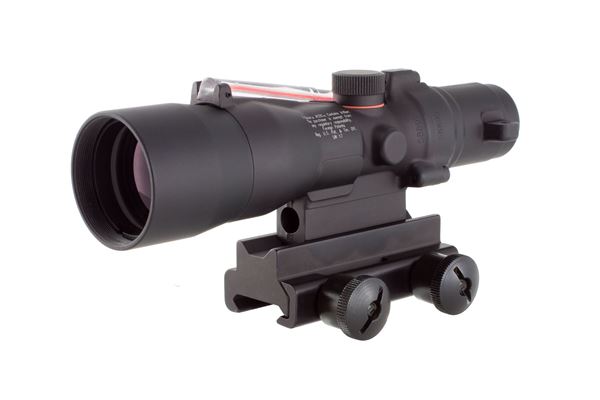 Picture of Trijicon 223 Ballistic Reticle Dual Line Red Illumination Horseshoe ACOG  3x30 Scope with TA60 Mount