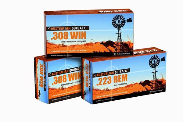 Picture of Australian Outback 308 Win 168 Grain Sierra Hollow Point Boat Tail Matchking 200 Round Box