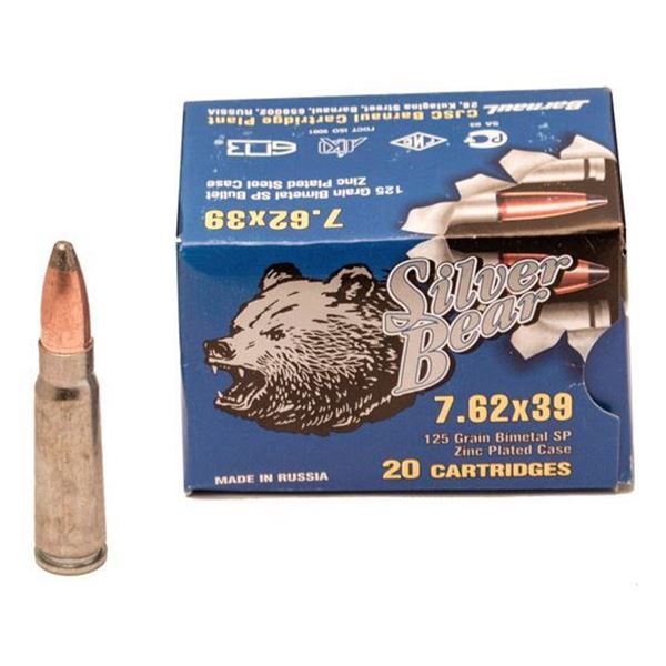 Picture of Ammo, Silver Bear, A762SPN, 7.62X39