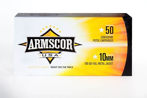 Picture of Armscor 10mm 180 Grain Full Metal Jacket 50 Round Box