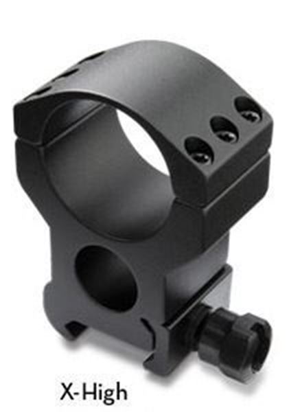 Picture of Burris Optics 420166 Xtreme Tactical Picatinni Style Rail 30 mm (1.18 inch) Rings, XHigh 1 inch Height, Two Rings