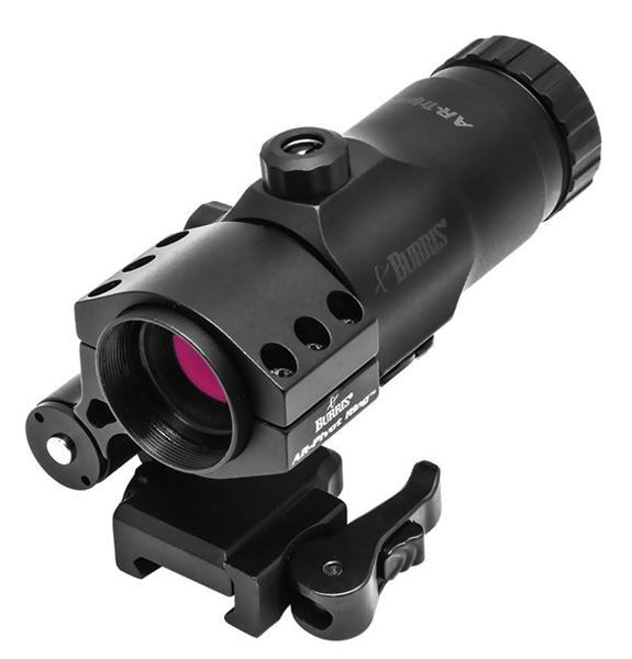 Picture of Burris Optics 3 x 25 AR-Tripler, 3x Magnifier for 1x or Non-Magnified Optics, with AR-QD Pivot Ring, Matte Black