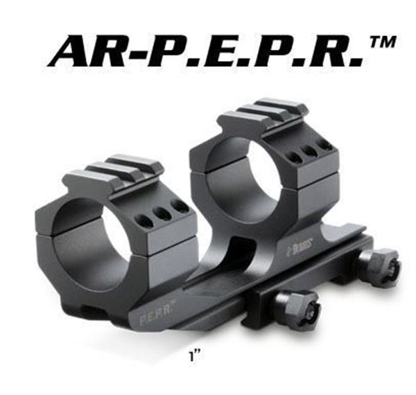 Picture of Burris Optics 410343 AR PEPR 1 Inch Scope Mount (Black)