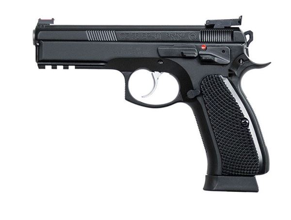 Picture of CZ 75 SP-01 Shadow Target II – 9 mm (CZ Custom) Pistol - 91760