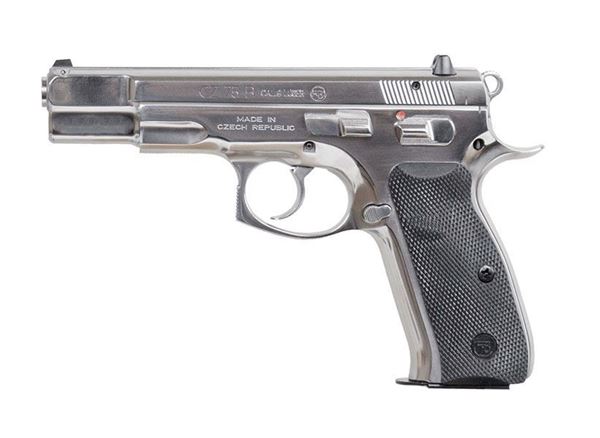 Picture of CZ 75 B High Polished Stainless – 9 mm Pistol - 91108