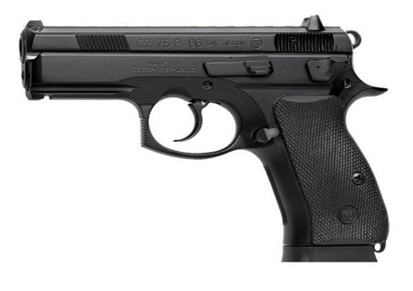 Picture of CZ P-06 .40 S&W Black Pistol - 01185