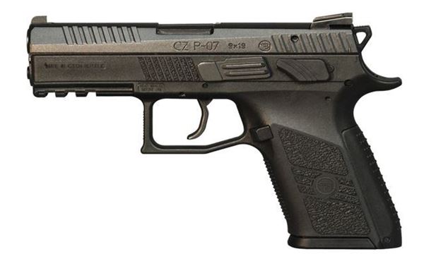 Picture of CZ P-07 .40 S&W Black Pistol - 91087
