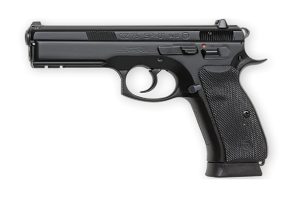 Picture of CZ75 SP01 Pistol 9mm, Black Night Sights, 18 round - 91152