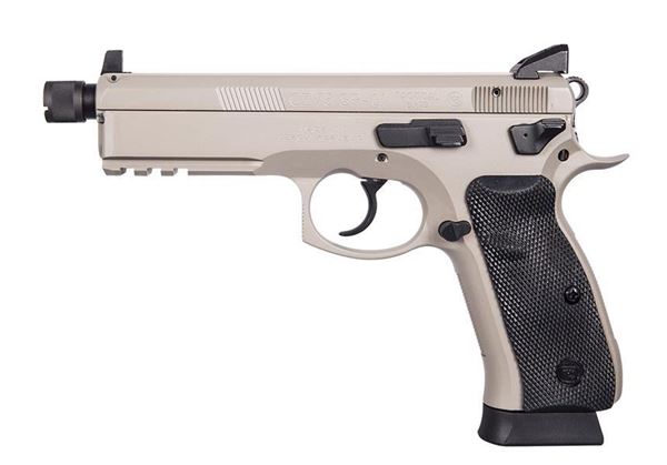 Picture of CZ 75 SP-01 Tactical 9 mm Pistol (Urban Grey Suppressor-Ready Series)