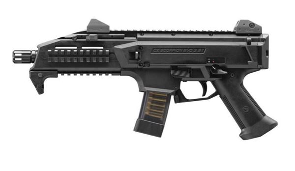 Picture of CZ Scorpion EVO 3 S1 9mm Black Semi-Automatic 20 Round Pistol