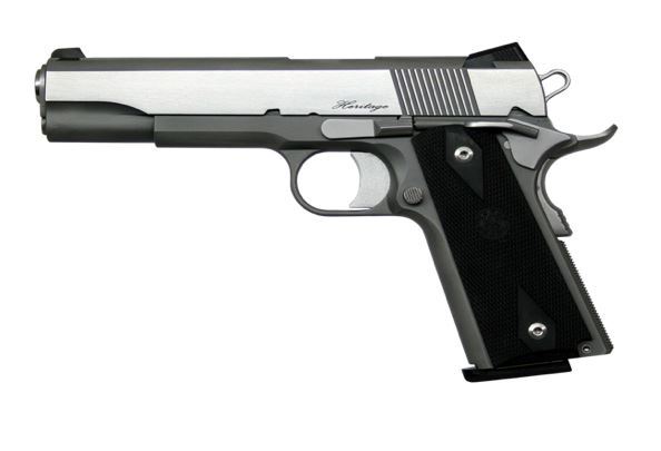 Dan Wesson Heritage 45 ACP Silver Semi-Automatic 8 Round Pistol