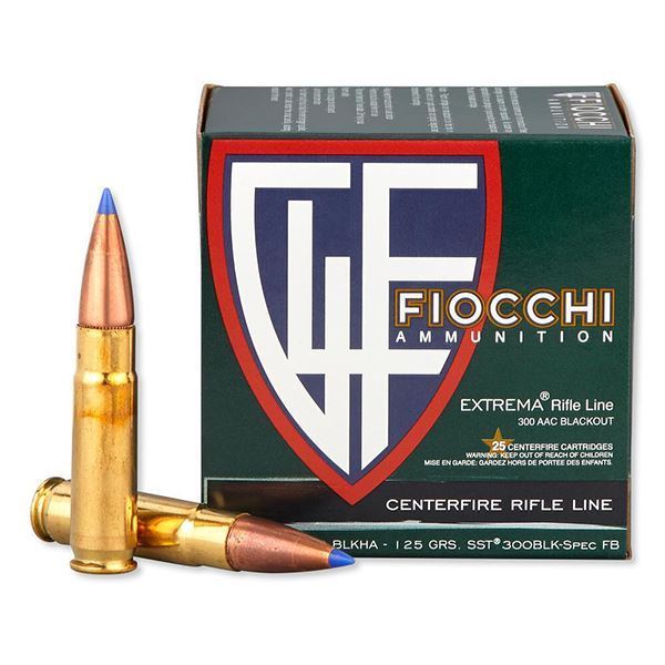 Picture of Fiocchi .300 Blackout 125 Grain SST 2200 FPS Ammo (Box of 20)