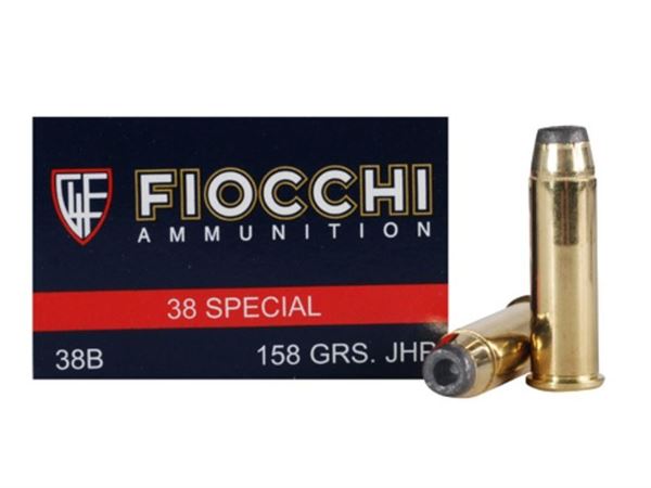 Picture of Fiocchi .38 Special Pistol Shooting Dynamics 158 Grain JHP (Box of 50)