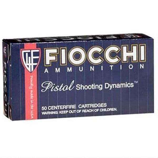 Picture of Fiocchi Ammunition 380 Auto 90 Grain Jacketed Hollow Point 50 Round Box