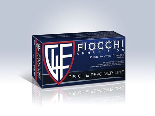 Picture of Fiocchi .380 Auto Pistol Shooting Dynamics 95 Grain FMJ Ammo (Box of 50 Round)