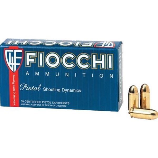 Picture of Fiocchi .40 S&W 165 Grain FMJTC Ammo (Box of 50 Round)