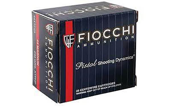 Picture of Fiocchi .44 Magnum 240 Grain XTP Hollow Point Ammo (Box of 25 Round)