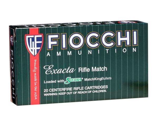 Picture of Fiocchi Exacta .223 Remington 69 Grain SMK BTHP Ammo (Box of 20 Round)