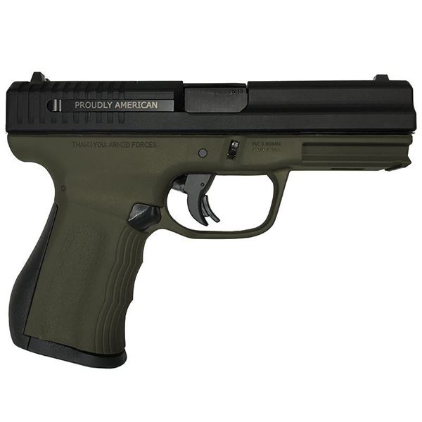 Picture of FMK 9C1 G2 Compact 9 mm Pistol (OD Green Polymer Frame)