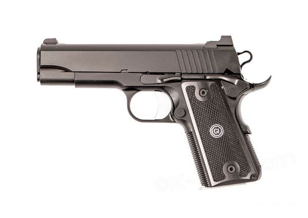 Picture of Guncrafter Industries 1911 No Name Concealed Carry Officers 9mm Black Semi-Automatic 8 Round Pistol