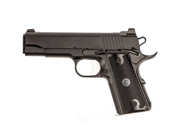 Picture of Guncrafter Industries 1911 No Name Concealed Carry Officers 9mm Melonite Semi-Automatic 8 Round Pistol