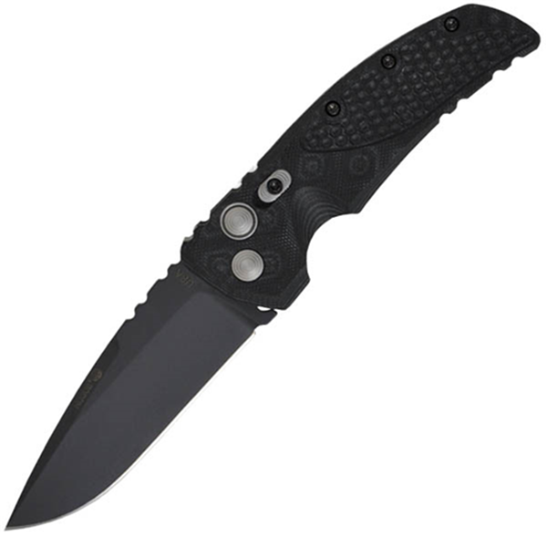 Picture of Hogue EX-A01 3.5 inch G-10 Frame  G-Mascus Black Automatic Folder Tanto Blade