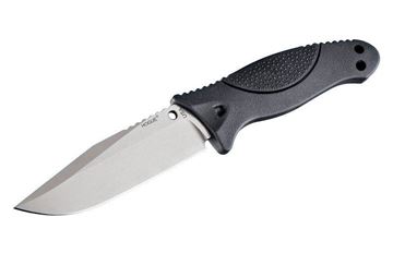 Picture of Hogue EX-F02 4.5 inch Fixed Clip Tumbled Finish Auto Retention Sheath Black Point Blade