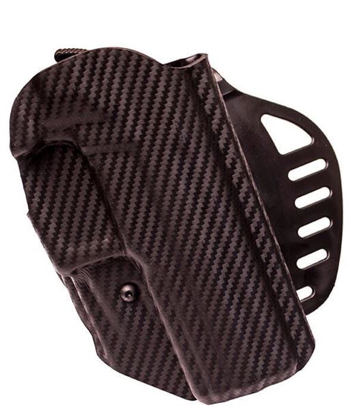 Picture of Hogue Left Hand OWB Holster for the Rex Zero 1S Pistol - CF Weave