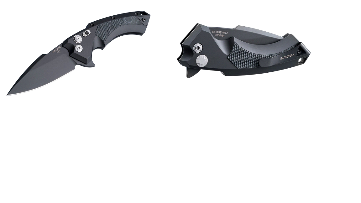 Hogue X5 4 Inch Spear Point Folding Knife Black