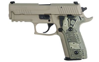P229Â..SCORPION Elite Flat Dark Earth Finish Beavertail SRT SLITE Hogue Extreme G10 Grips..