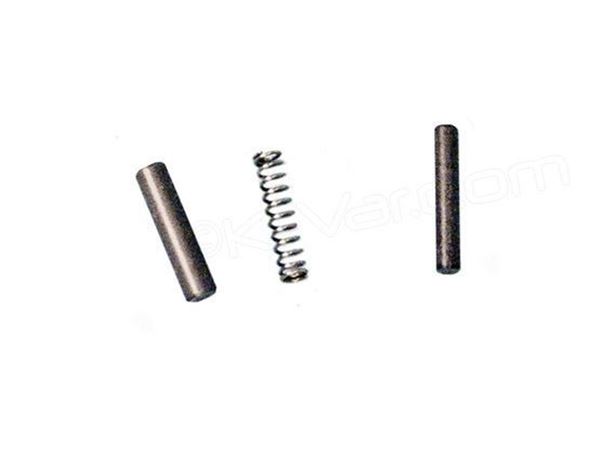 Picture of Arsenal Set of Plunger Pin, Plunger Spring and Spring Retainer for CR Type Front Sight / Gas Block