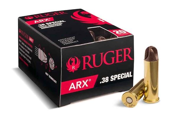 Picture of Ruger ARX .38 Special Ammo, 200 Rounds Box (20 Cartridges X 10 Case)