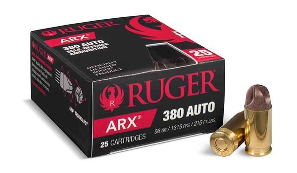 Picture of Ruger ARX .380 ACP Ammo, 25 Rounds Box