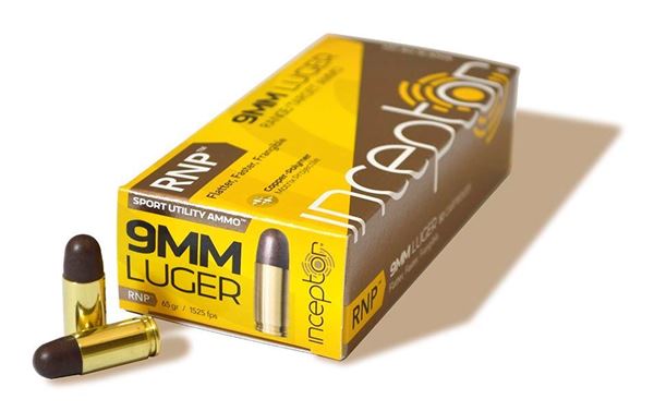 Picture of Polycase 9mm Luger 65gr RNP Sport Utility Lead Free Brass Case Ammo