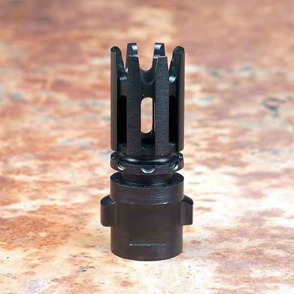 Picture of QUICKMOUNT 5.56, Carbon Cutting Flash Hider, Threaded 1/2 x 28