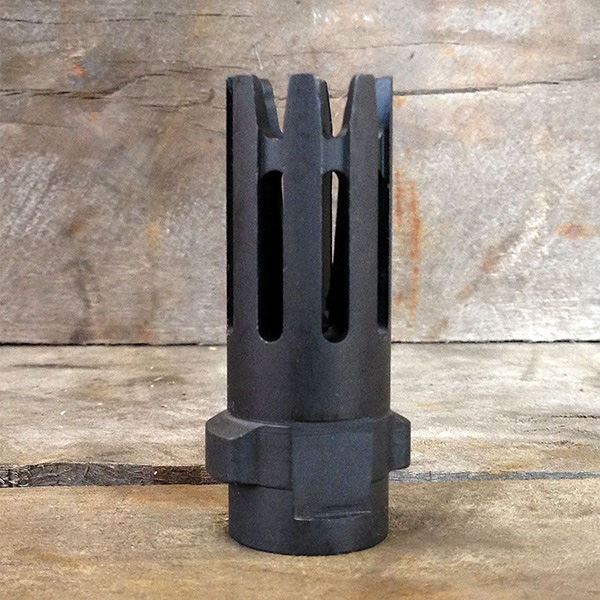 Picture of QUICKMOUNT 7.62, Carbon Cutting Flash Hider, Threaded 5/8 x 24