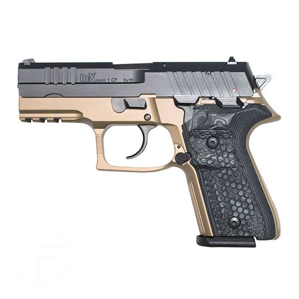 Picture of Arex Rex Zero 1CP-03B 9mm Flat Dark Earth Semi-Automatic 15 Round Pistol