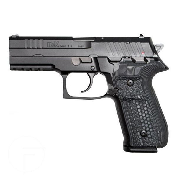 Picture of Arex Rex Zero 1S-01B Black 9mm Semi-Automatic 17 Round Pistol