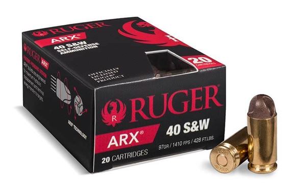 Picture of Ruger ARX .40 S&W Ammo, 20 Rounds Box