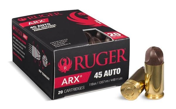 Picture of Ruger ARX .45 ACP Ammo, 20 Rounds Box