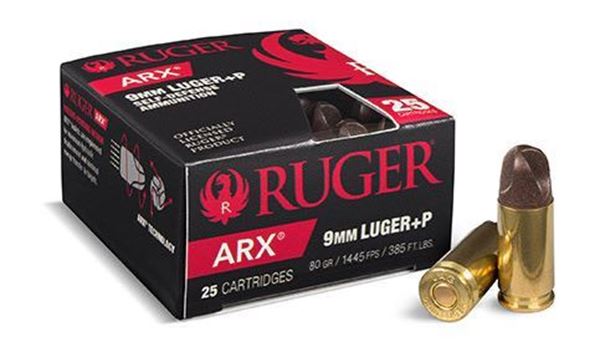 Picture of Ruger ARX 9 mm Ammo, 25 Rounds Box