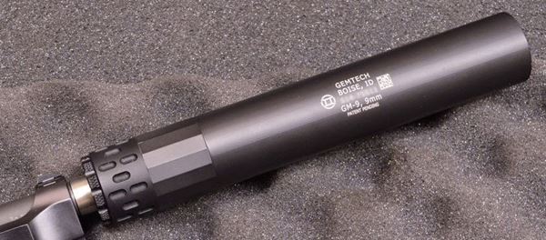 Picture of Silencer, 9mm,includes LID, 1/2x28 piston included NFA