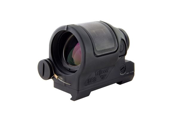 Picture of Trijicon 900001 SRS02: Sealed Reflex Sight 1.75 MOA Red Dot with Quick Release Flattop Mount