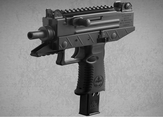 IWI UZI Pro Pistol 9mm 4.5 in. Black 25 rd.