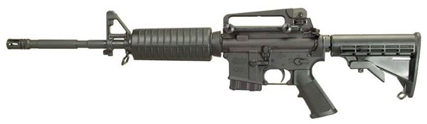 Picture of Windham Weaponry WW-15 MPC .223 Remington/5.56 NATO Semi-Automatic Rifle in Black - RIT2234TCA