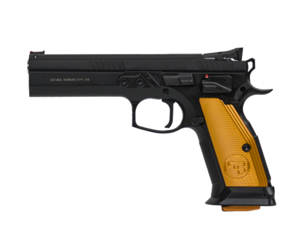 Picture of CZ 75 Tactical Sport Orange 9mm 20 Round Pistol