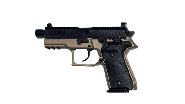 Rex Zero 1TC, FDE Pistol, 9mm, Semi-Auto, Tactical Compact Size, (1)15rnd & (1) 17rnd Magazines