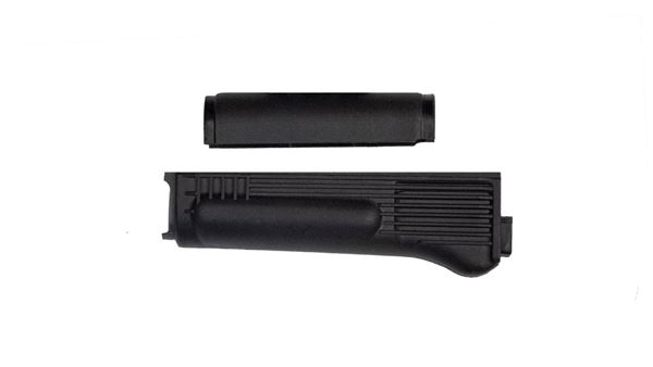 Handguard set, for stamped receiver, without heat shield, black Polymer, Arsenal